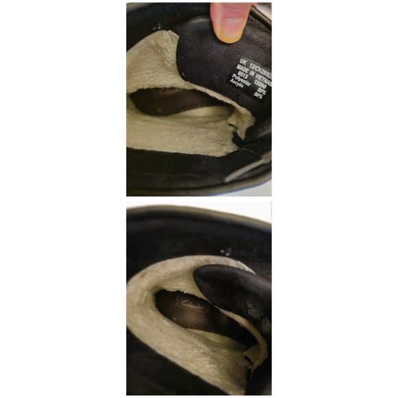 Clarks Gore-Tex  Men's Lace Up Black Hiking Boots Size UK 12 US 13 - Picture 16 of 17